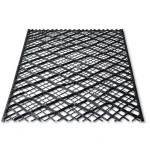 Hot Rolled Black Steel Expanded Metal Mesh Bahri Thickness 4.8 mm Width 1.22 m Length 7 m