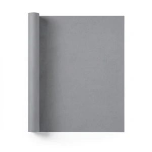 Plain Italian Wallpaper 10x1.06 m, Gray Color, Model 97210