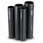 مواسير HDPE نيبروبلاست PE 100 ضغط 4 بار قطر خارجي 315 مم سمك 7.7 مم لون اسود