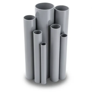 UPVC Pipes Nominal Pressure 6 Bar Outside Diameter 88.7 mm Thickness 2.9 mm Gray