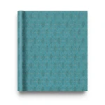 Italian Wallpaper Patterned Design Turquoise Color, Size 10mx1.06m, Model 82728