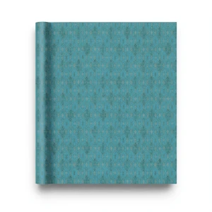 Italian Wallpaper Patterned Design Turquoise Color, Size 10mx1.06m, Model 82728