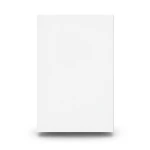 Plain Italian Design Wallpaper 10x1.06 m, White Color, Model 97217