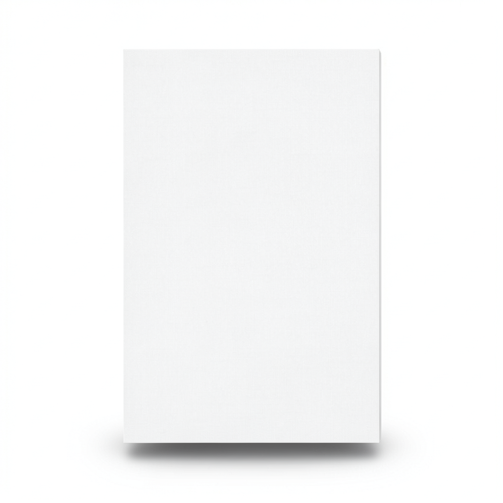 Plain Italian Design Wallpaper 10x1.06 m, White Color, Model 97217