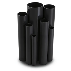 مواسير UPVC ضغط 6 بار قطر خارجي 89.1 مم سمك 3.3 مم لون اسود