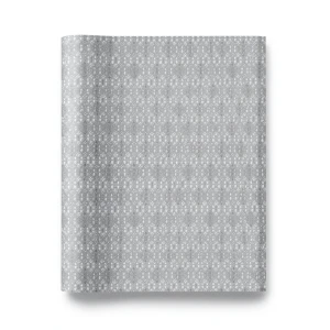 Italian Wallpaper Patterned Design Gray Color, Size 10mx1.06m, Model 82729