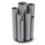 مواسير UPVC قطر خارجي 200 مم سمك 5.9 مم لون رمادي