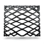 Hot Rolled Steel Expanded Metal Mesh Bahri 6 mm Thickness 1.22 m Width 7 m Length
