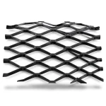 Bait Al Tatawor Hot Rolled Black Steel Expanded Metal Mesh 1.4mm Thickness 1.22m Width 1.0m Length