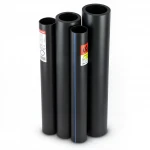 مواسير HDPE نيبروبلاست PE 80 ضغط 3.2 بار قطر خارجي 180 مم سمك 4.4 مم لون اسود