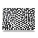 Hot Rolled Black Steel Expanded Metal Mesh 1.5 mm Thickness 2.44 m Width 1 m Length