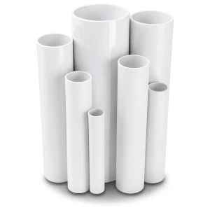 UPVC Pipes 15 Bar Pressure 75.3 mm Diameter 5.5 mm Thickness White