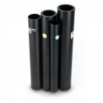 مواسير HDPE نيبروبلاست PE 80 ضغط 3.2 بار قطر خارجي 250 مم سمك 6.2 مم لون اسود