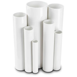 مواسير UPVC مقاس 3 إنش ضغط 9 بار قطر خارجي 88.7 مم سمك 3.5 مم لون أبيض