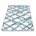 Galvanised Steel Expanded Metal Mesh  Bahri Thickness 3.8 mm Width 1.22 meter Length 6 meter | Bait Al Tatawor Company