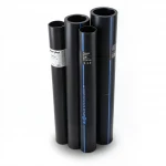 مواسير HDPE نيبروبلاست PE 80 ضغط 3.2 بار قطر خارجي 355 مم سمك 8.7 مم لون اسود