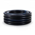 مواسير HDPE نيبروبلاست PE 80 ضغط 3.2 بار قطر خارجي 400 مم سمك 9.8 مم لون اسود