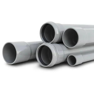 UPVC Pipes Nominal Pressure 16 Bar, 250 mm OD, 18.6 mm Thickness, Gray