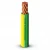 500mm2 Single Electrical Wire 450/750V, Stranded Copper Conductor PVC Insulated, Yellow/Green Color | Alfanar