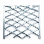 Galvanised Steel Expanded Metal Mesh  Bahri Thickness 5.8 mm Width 1.22 meter Length 7 meter | Bait Al Tatawor Company