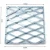 Galvanised Steel Expanded Metal Mesh  Bahri Thickness 2.7 mm Width 2.44  M Length 1 M | Bait Al Tatawor Company