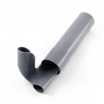 UPVC Pipes Al-Rajhi Nominal Pressure 2 Bar Outside Diameter 500 mm Thickness 4 mm Gray Colour