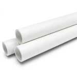 مواسير UPVC ضغط 4 بار قطر خارجي 500 مم سمك 9.8 مم لون أبيض