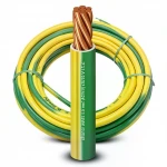400mm2 Single Wire 450/750V, Stranded Copper Conductor PVC Insulated, Yellow/Green Color | Alfanar
