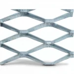 Galvanised Steel Expanded Metal Mesh  Bahri Thickness 1.8 mm Width 2.44  meter Length 3 meter | Bait Al Tatawor Company