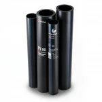 مواسير HDPE نيبروبلاست PE 80 ضغط 3.2 بار قطر خارجي 315 مم سمك 7.7 مم لون اسود