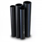 مواسير HDPE نيبروبلاست PE 80 ضغط 3.2 بار قطر خارجي 355 مم سمك 8.7 مم لون اسود