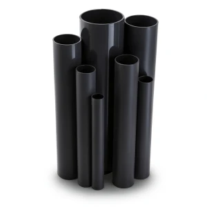 مواسير UPVC ضغط 6 بار قطر خارجي 89.1 مم سمك 3.3 مم لون اسود