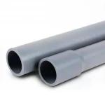 انابيب UPVC لانظمة الرى الوطنى ضغط 6 بار  قطر خارجي 160 مم سمك 4.70 مم لون رمادي