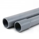 انابيب UPVC لانظمة الرى الوطنى ضغط 6 بار  قطر خارجي 180 مم سمك 5.30 مم لون رمادي