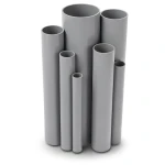 مواسير UPVC قطر خارجي 250 مم سمك 7.3 مم لون رمادي