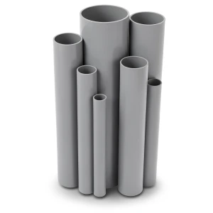 مواسير UPVC قطر خارجي 250 مم سمك 7.3 مم لون رمادي
