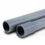 مواسير UPVC لانظمة الرى الوطنى ضغط 6 بار  قطر خارجي 355 مم سمك 10.40 مم لون رمادي
