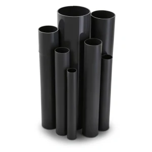مواسير UPVC ضغط اسمي 15 بار قطر خارجي 75 مم سمك 4.8 مم لون اسود
