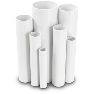 مواسير UPVC مقاس 3 إنش ضغط 9 بار قطر خارجي 88.7 مم سمك 3.5 مم لون أبيض