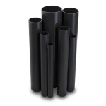 مواسير UPVC ضغط 9 بار مقاس 3 إنش قطر خارجي 88.7 مم سمك 3.5 مم لون أسود
