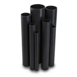 UPVC Pipes 9 Bar Pressure 3 Inch Size 88.7 mm OD 3.5 mm Thickness Black