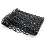 Hot Rolled Steel Expanded Metal Mesh 1.4 mm Thickness 2.44 m Width 3 m Length, Black