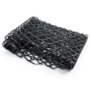 Hot Rolled Steel Expanded Metal Mesh 1.4 mm Thickness 2.44 m Width 3 m Length, Black