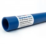Neproplast  HDPE Pipes PE 80 Pressure 3.2 Bar Outside Diameter 180 mm Thickness 4.4 mm Color Blue   