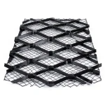 Bait Al Tatawor Hot Rolled Black Expanded Metal Mesh 1.5mm Thickness 2.44m x 3m Bahri Steel
