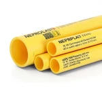 HDPE Pipes PE 100 Pressure 6 Bar Outside Diameter 400 mm Thickness 14.5 mm Yellow | NEPROPLAST