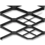 Hot Rolled Black Steel Expanded Metal Mesh Bahri 1.2 mm Thickness 2.44 m Width 2 m Length