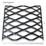 Hot Rolled Black Steel Expanded Metal Mesh Bahri 1.4 mm Thickness 2.44 m Width 2 m Length