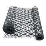 Hot Rolled Black Steel Expanded Metal Mesh Bahri 1.2 mm Thickness 2.44 m Width 2 m Length
