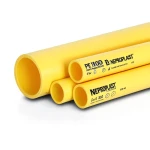 HDPE Pipes PE 100 Pressure 6 Bar Outside Diameter 630 mm Thickness 22.9 mm Yellow | NEPROPLAST